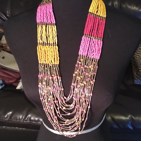 Jewelry - 5 for $25 eligible Multi strand beaded long necklace